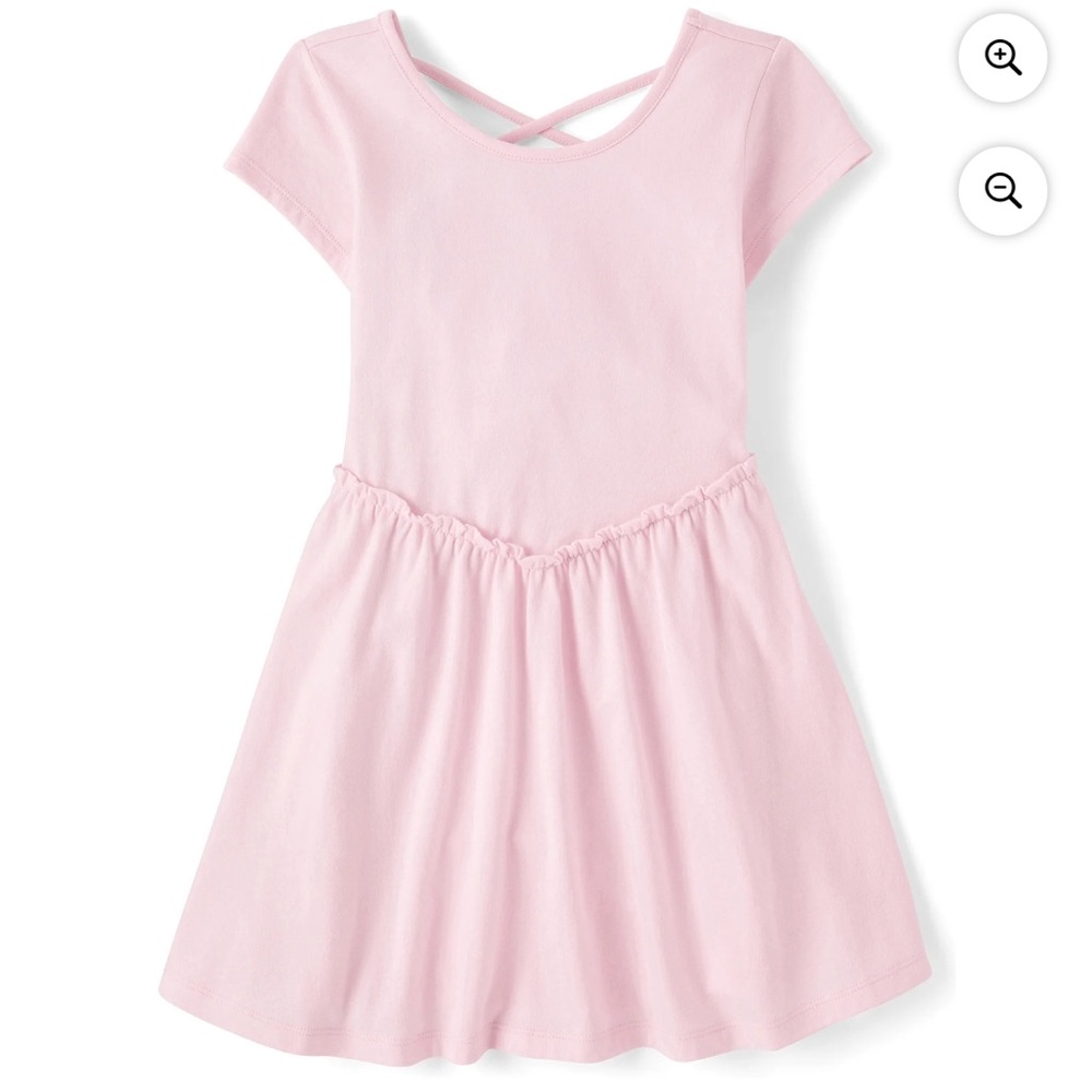 The Children's Place GIRLS Light Pink Dress Size XXL